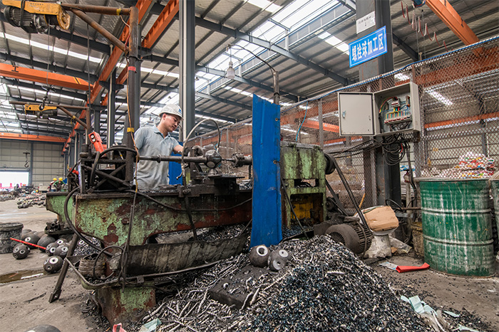 昌吉网架配件车间